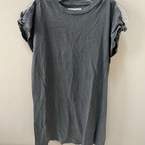 Treasure & Bond girls gray t shirt dress size L (10-12)